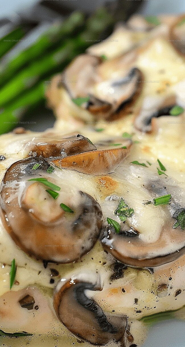 Gouda & Mushroom Stuffed Chicken Is a Rich and Savory Entrée