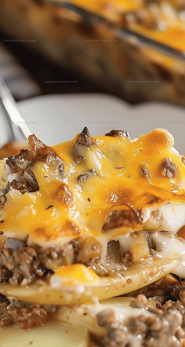 Hearty Ground Beef and Potato Bake Overview