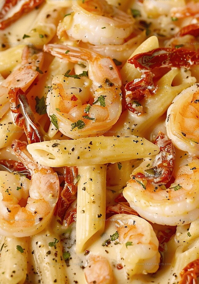 Step-by-Step Creamy Basil Shrimp Penne Recipe