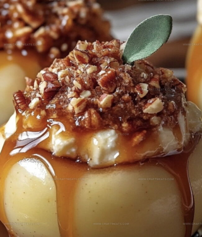 How To Bake Cheesecake Stuffed Baked Apples
