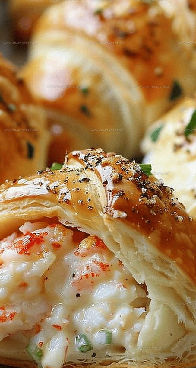 Why Crab & Cheese Stuffed Crescent Puffs Hit the Spot