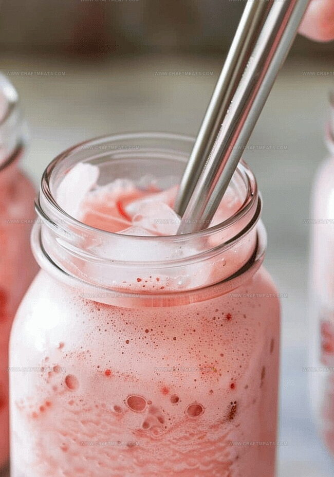 How to Blend Up a Frosty Strawberry Lemonade