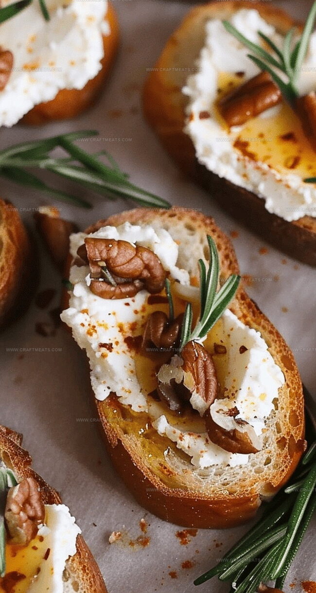 Why People Love Spicy Feta Delight Crostini with Sweet Drizzle