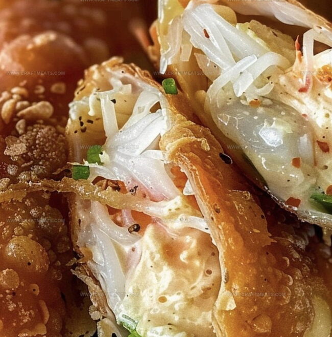 How To Roll And Fry Crab Cake Egg Rolls