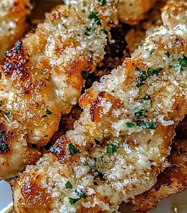 Instructions For Air Fryer Garlic Parmesan Chicken Skewers