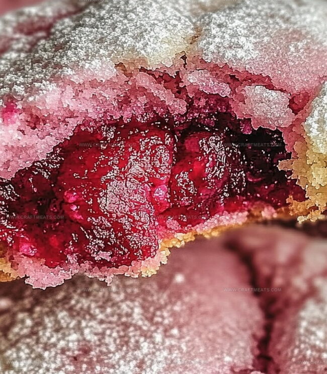 How To Make Soft And Chewy Raspberry Sugar Cookies