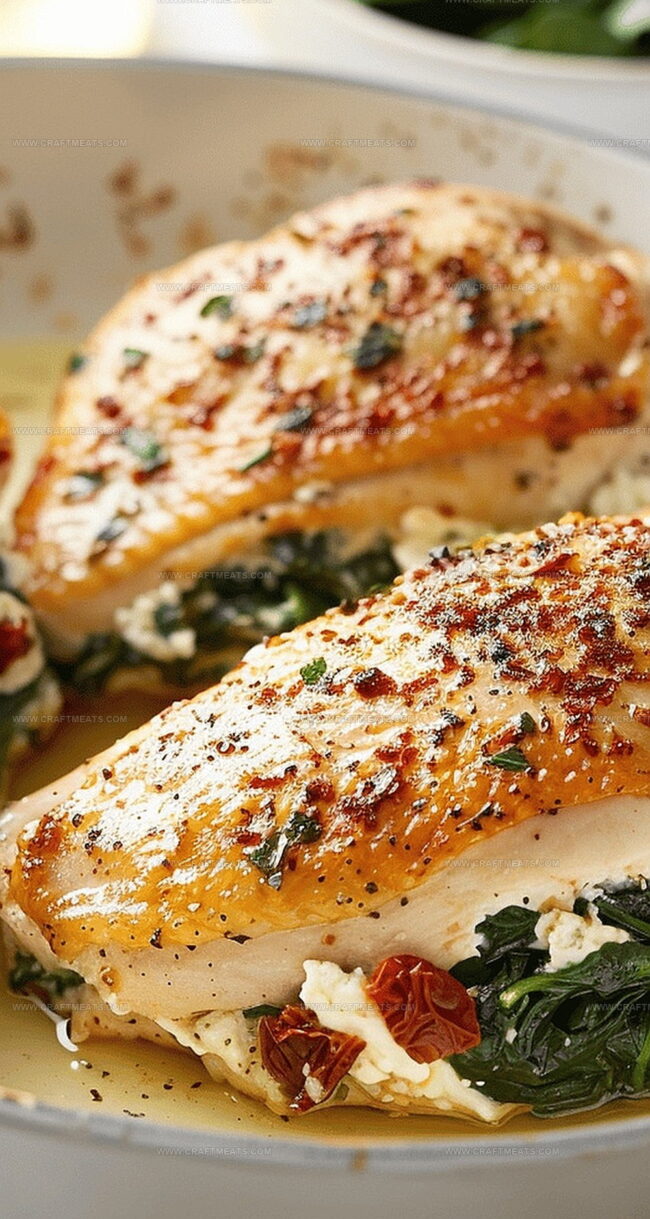 Stuffed Chicken with Savory Flavor Layers