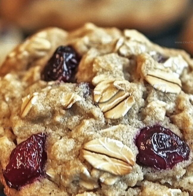 How To Make White Chocolate Cranberry Oatmeal Cookies