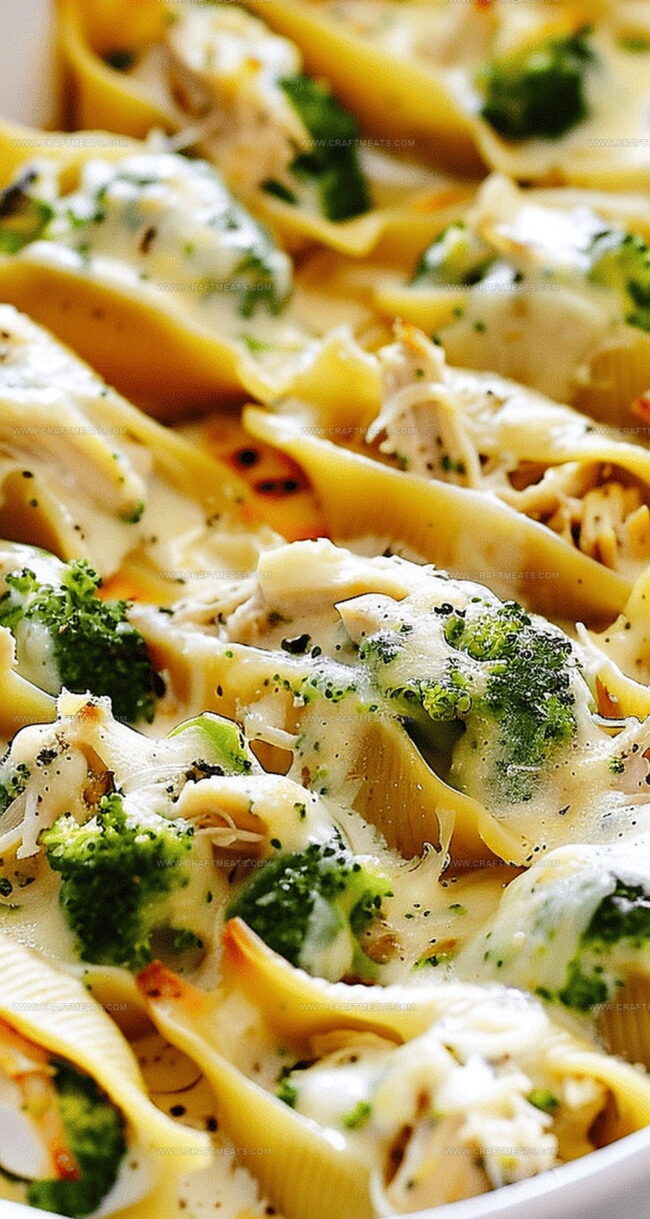 What Makes Creamy Chicken and Broccoli Stuffed Pasta Shells So Satisfying
