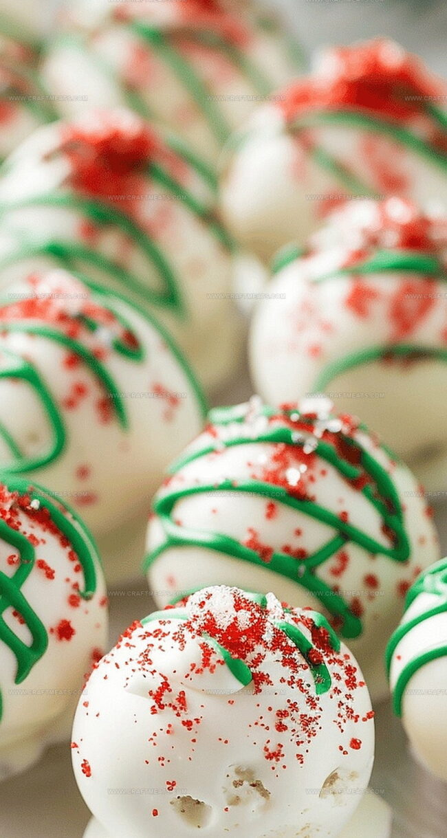 Christmas Tree Cake Truffle Highlights