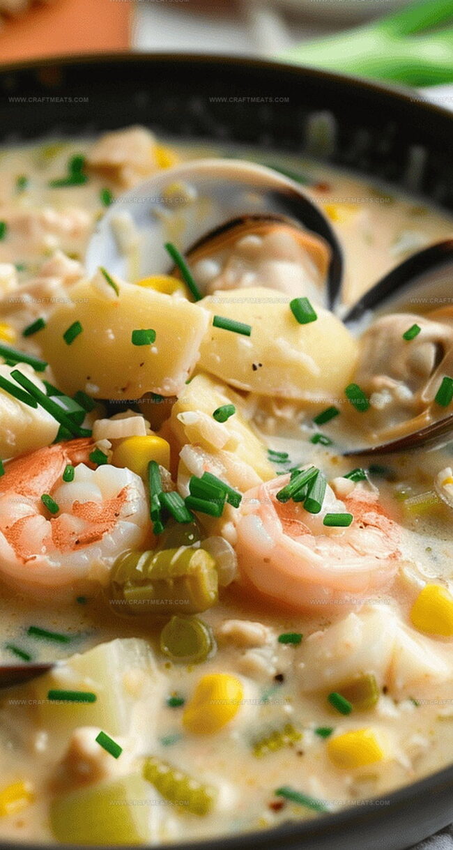 Seafood Chowder That’s Creamy and Satisfying