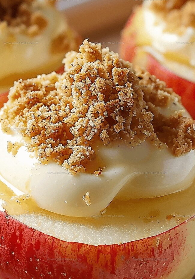 Steps to Make Cheesecake Apples