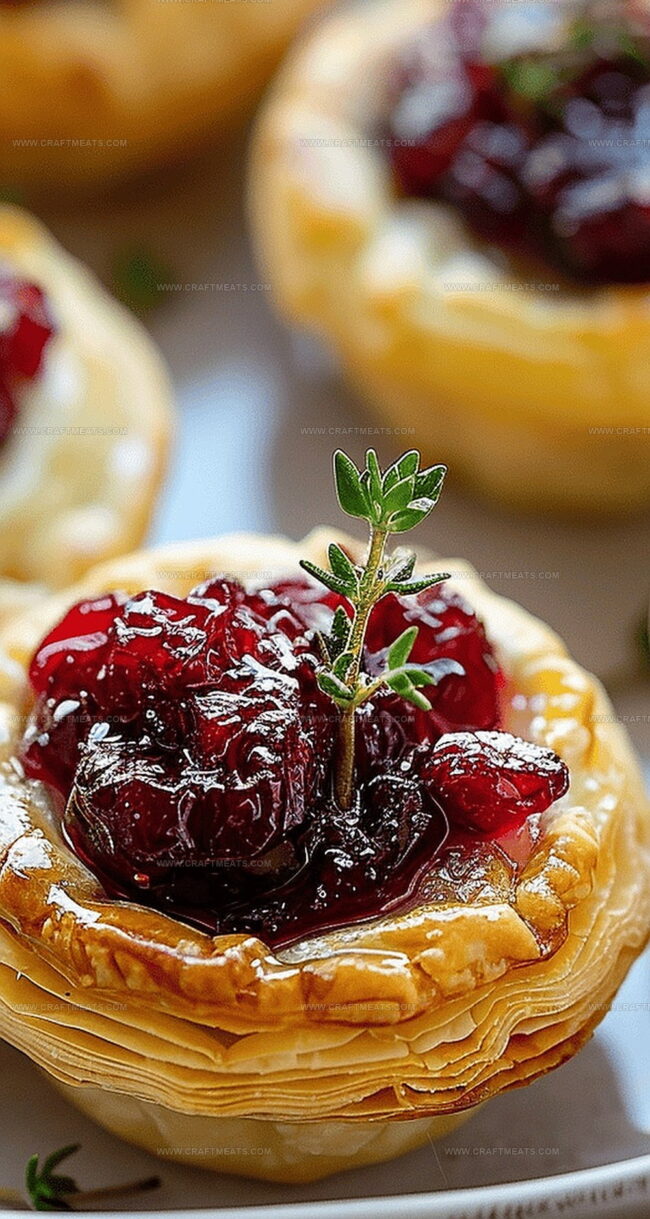 What Sets Cranberry and Brie Puff Pastry Cups Apart