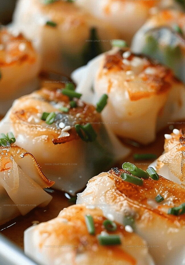 Instructions for Baking These Crispy Dumplings