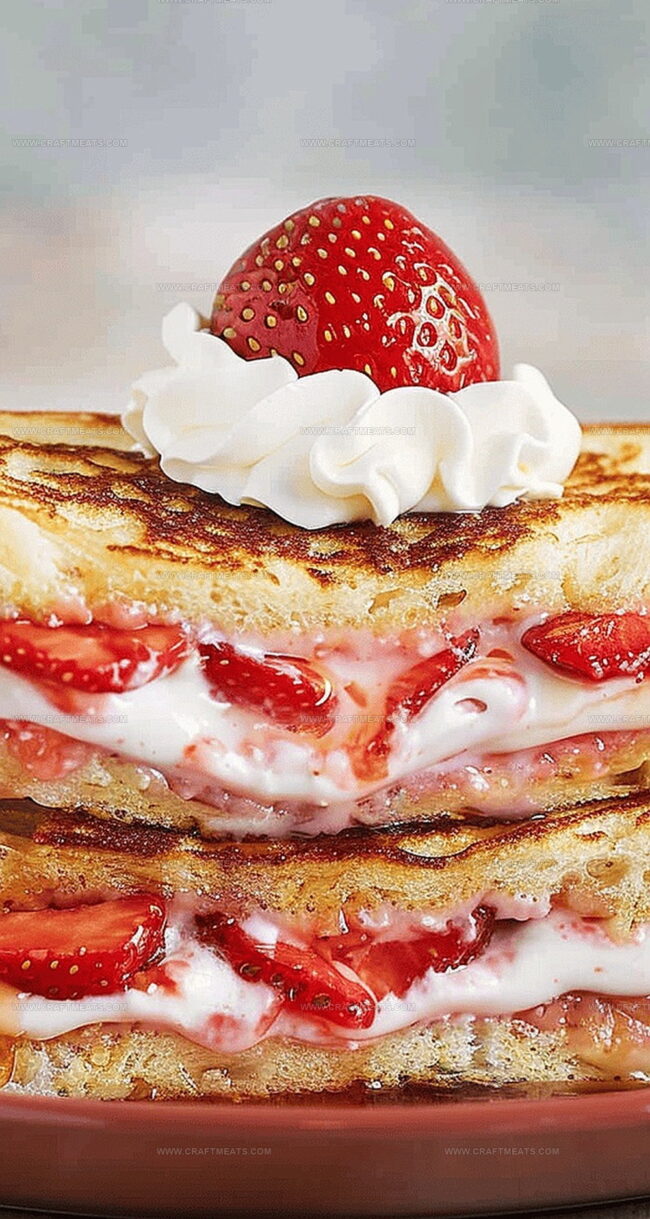Why Decadent Strawberry Cream Cheese French Toast Sandwiches Feel Special