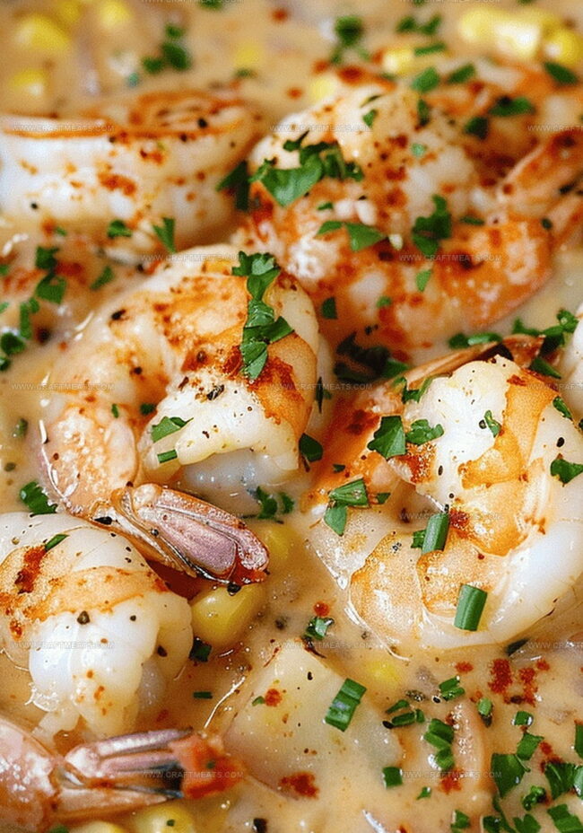 How to Cook Creamy Corn and Shrimp Delight