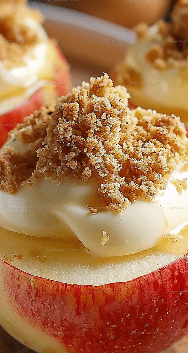 Cheesecake Baked Apples Overview