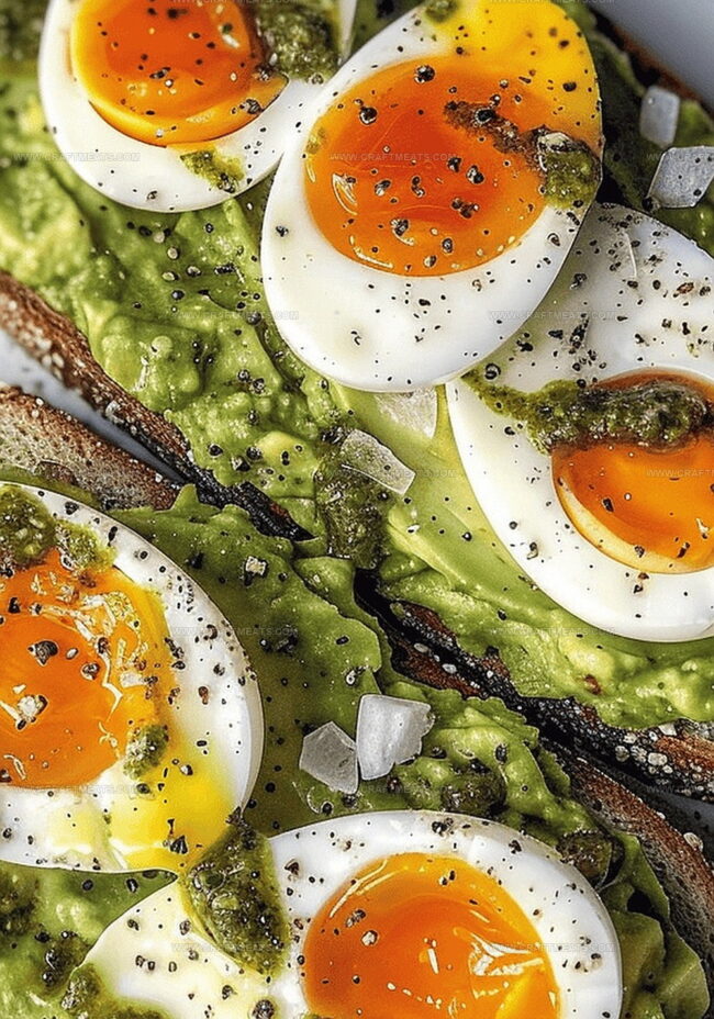 How to Assemble the Perfect Jammy Egg, Avocado & Pesto Toast