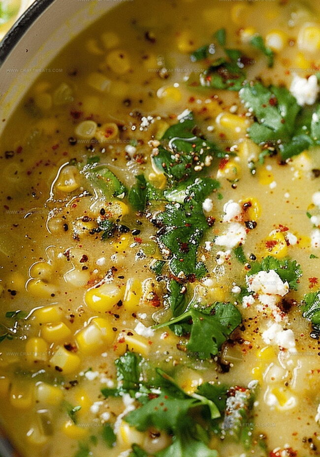 Cooking Method for Corn and Cilantro Delight