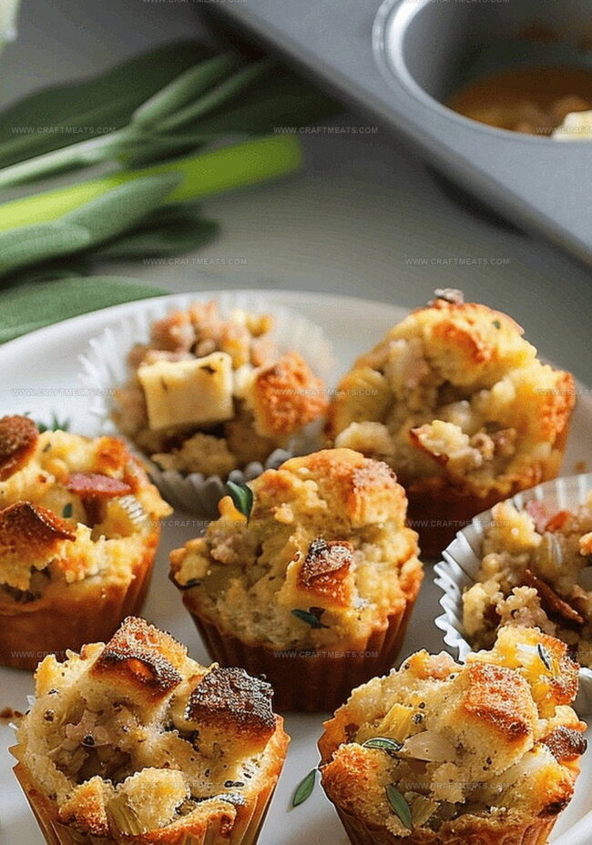 How to Prepare Stuffing Bites