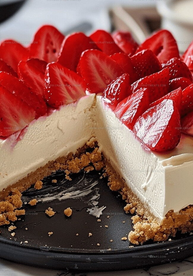Steps to Make No-Bake Creamy Delight Cheesecake