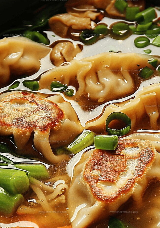 Cooking Instructions for Potsticker Noodle Soup