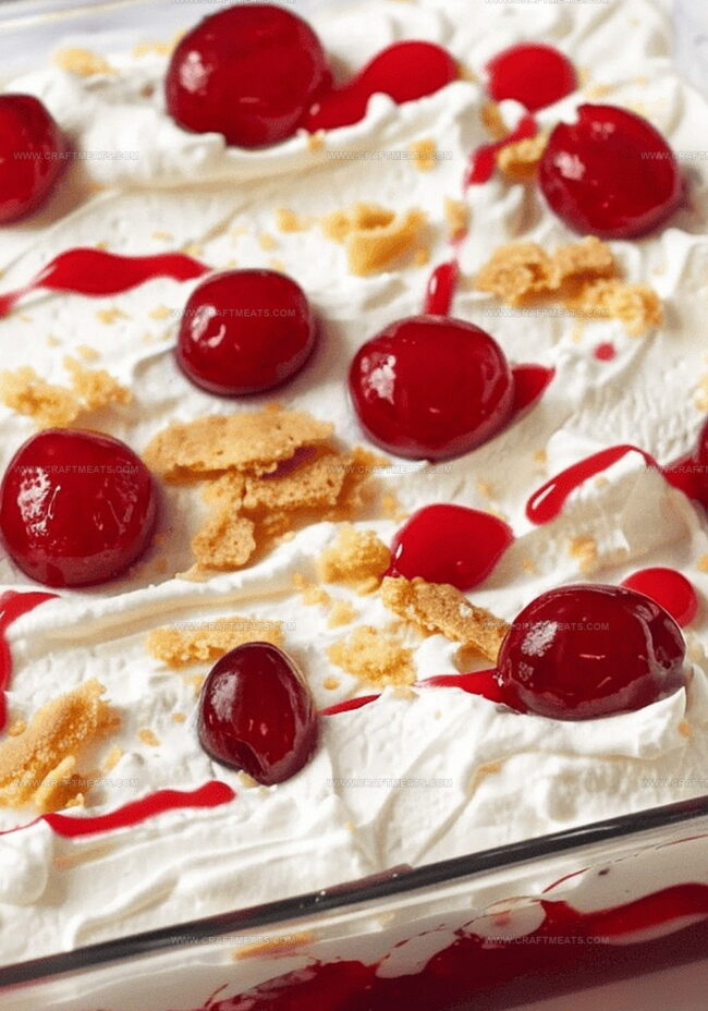 How to Make Cherry Delight Cake Easily