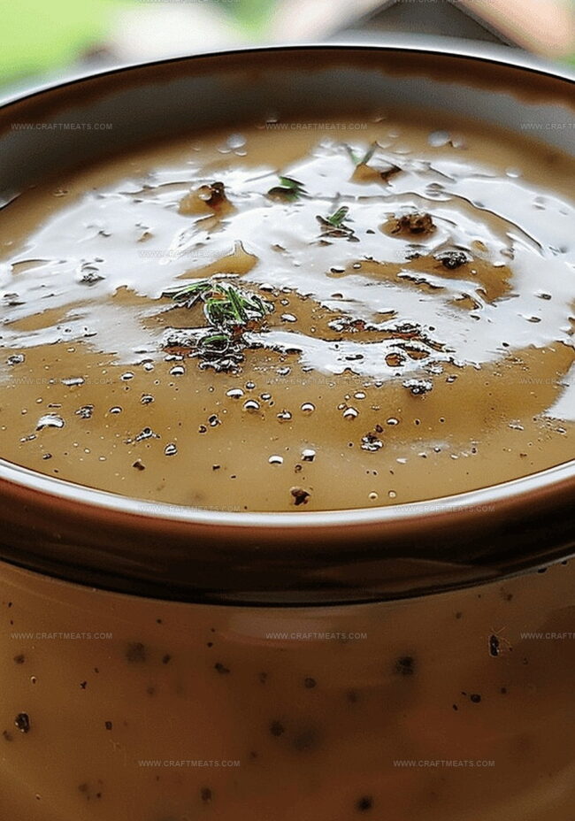 Directions for Beef Gravy