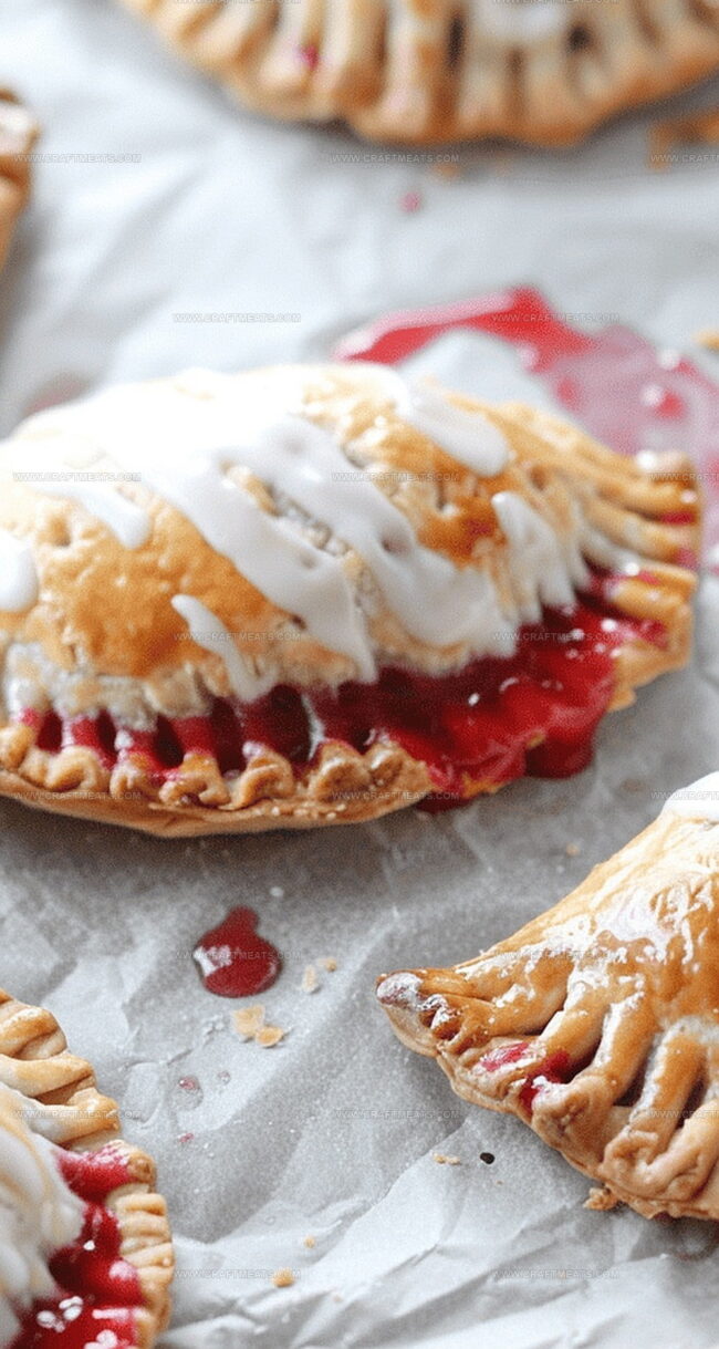Raspberry Hand Pies with a Buttery Finish