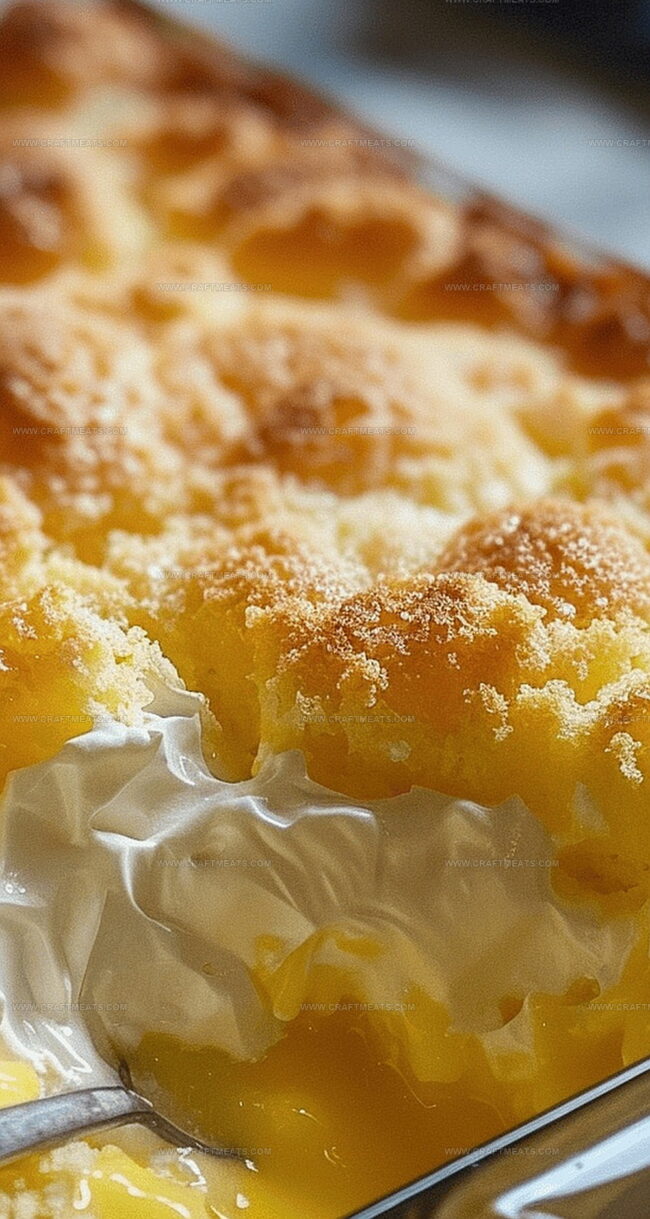 Lemon Cream Cheese Cake with a Silky Finish