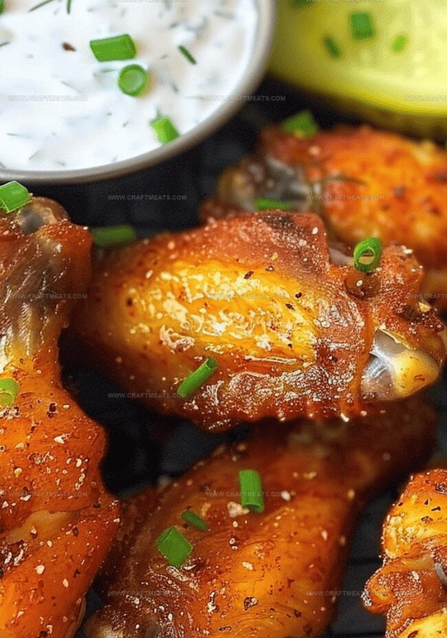 How to Make Crispy Ranch Chicken Wings