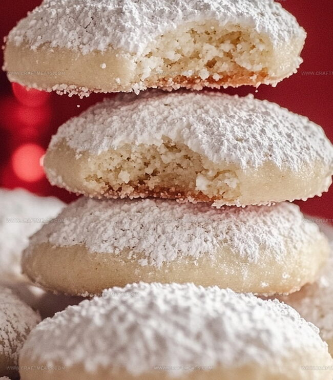 How To Make Fluffy Ricotta Cookies Dusted