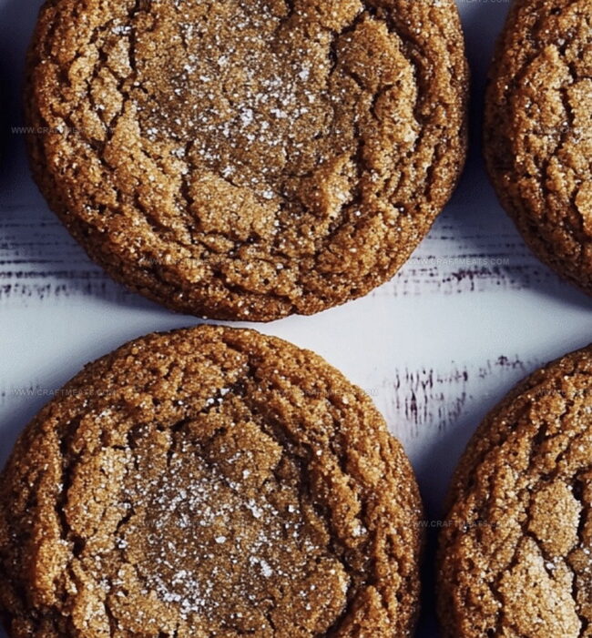 Steps To Bake Gingerbread Latte Cookies Soft And Spiced
