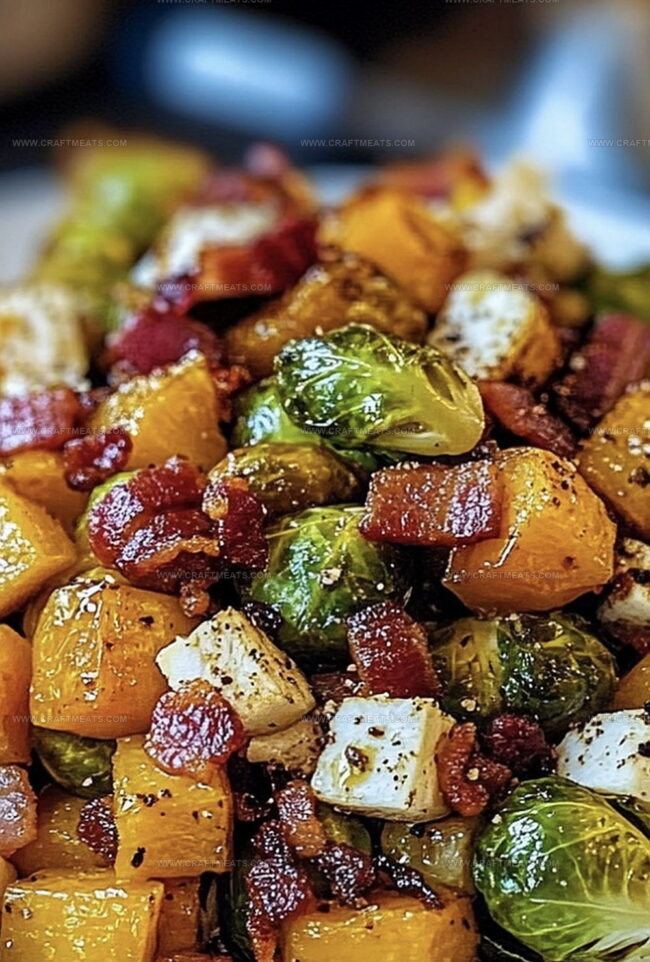 Why Maple-Glazed Brussels Sprouts and Butternut Squash with Bacon Stands Out