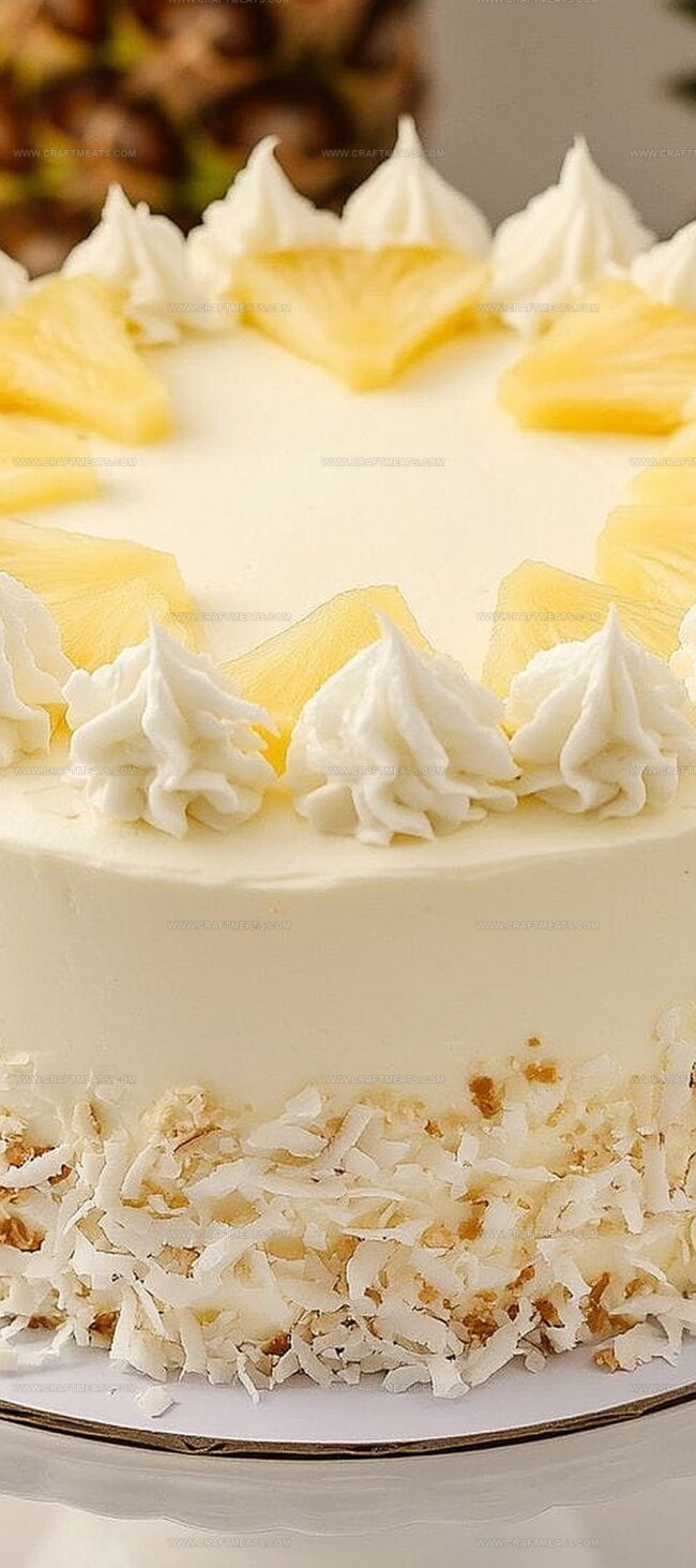 What Tastes Great with Pineapple Coconut Cake