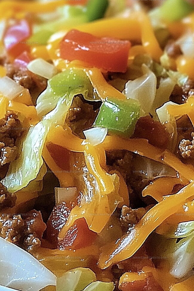 Why Ground Beef Taco Cabbage Skillet Is So Satisfying