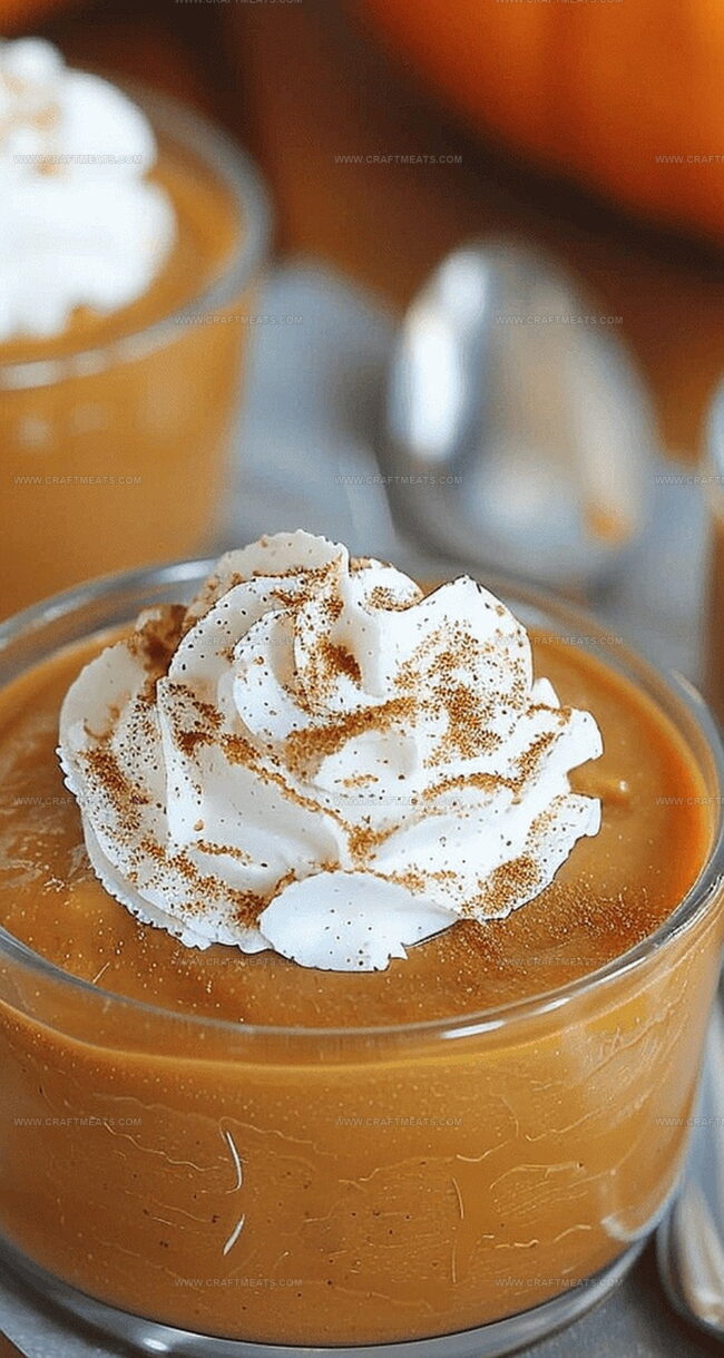 Vegan Pumpkin Pudding Brings Creamy Autumn Flavor