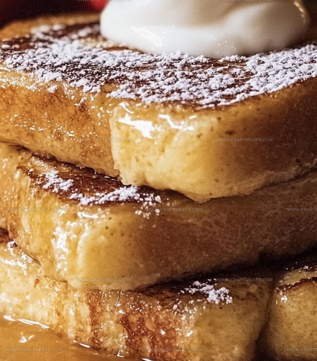 How To Make Eggnog French Toast Golden And Fluffy