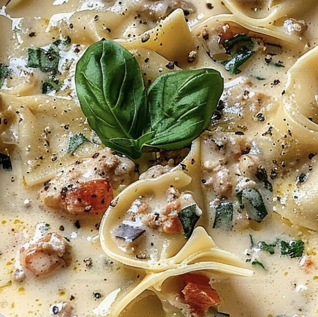 How To Make Creamy Alfredo Lasagna Soup