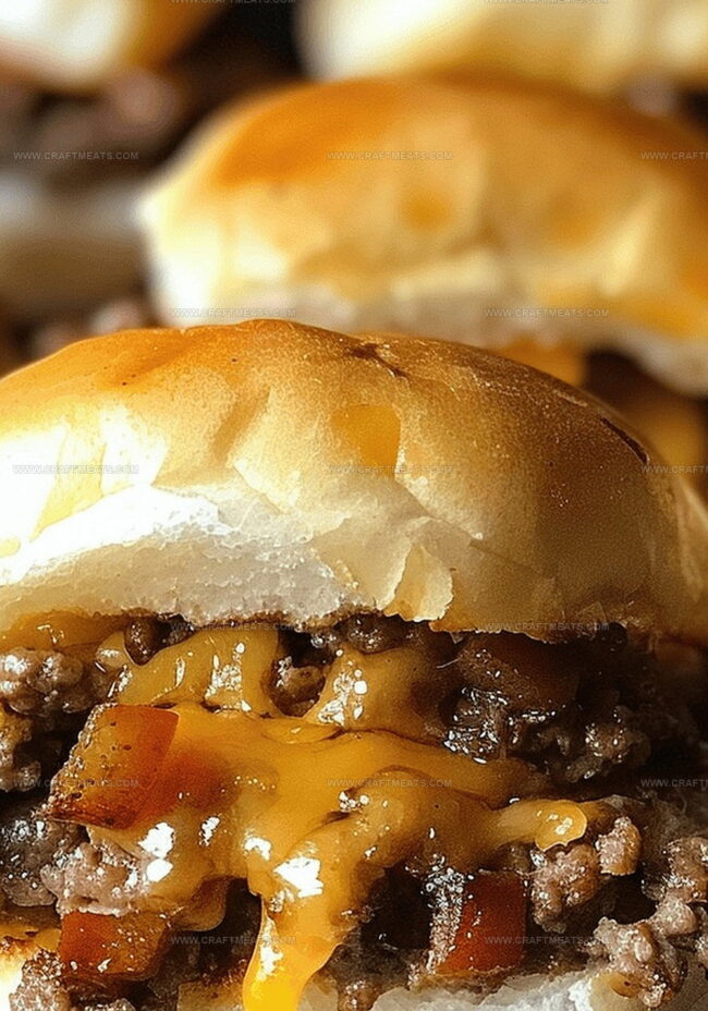 How to Cook Savory Cheese Meat Sliders at Home