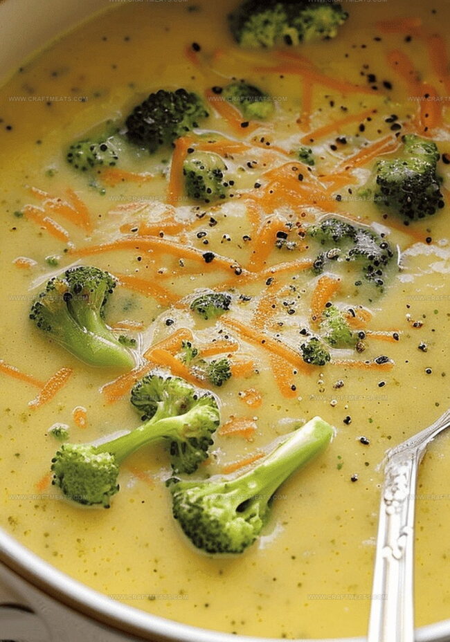 Making Creamy Broccoli Cheddar Delight at Home
