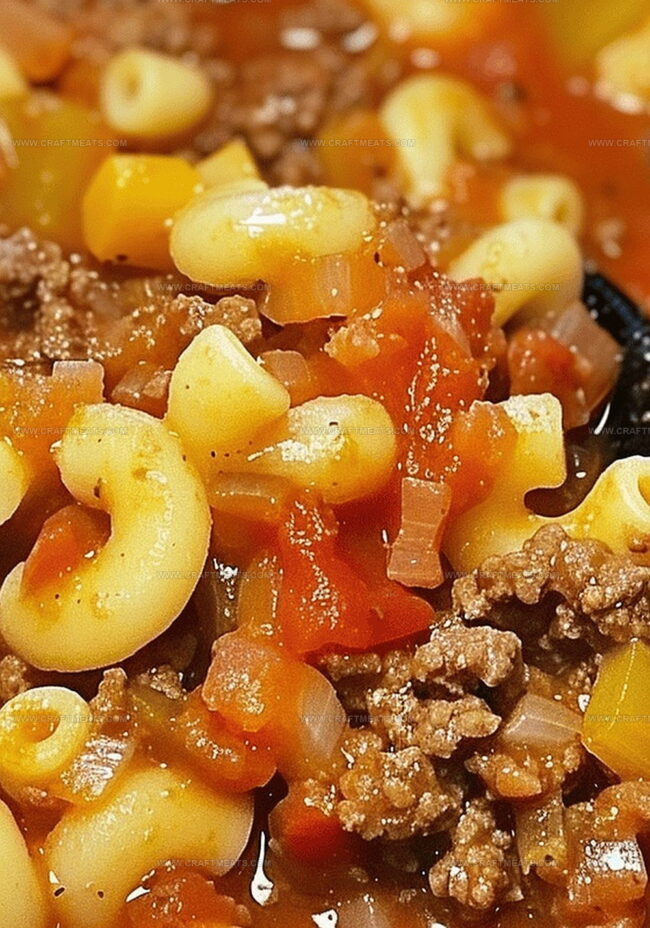 Cooking Instructions for Goulash Delight