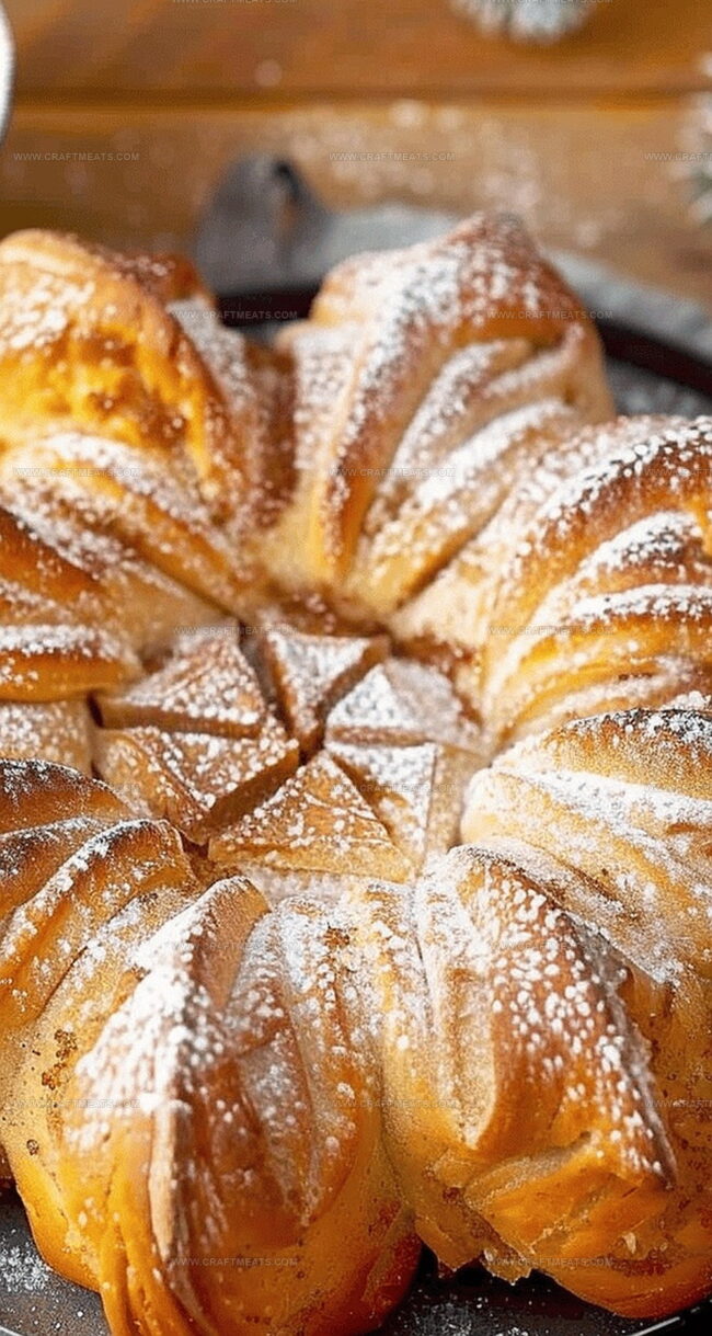 Festive Star Blossom Bread Everyone Will Love