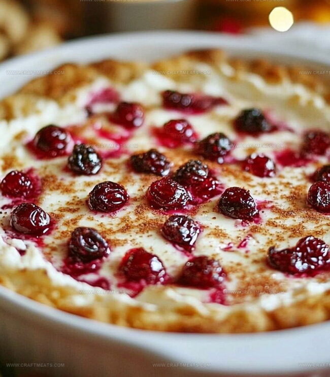 How To Prepare Baked Cream Cheese Cranberry Dip