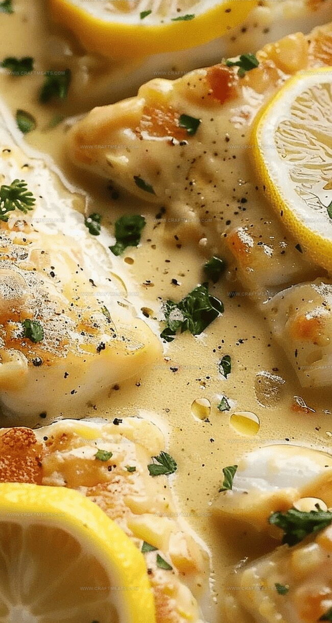Baked Fish with Creamy Lemon Sauce: Why It’s So Good