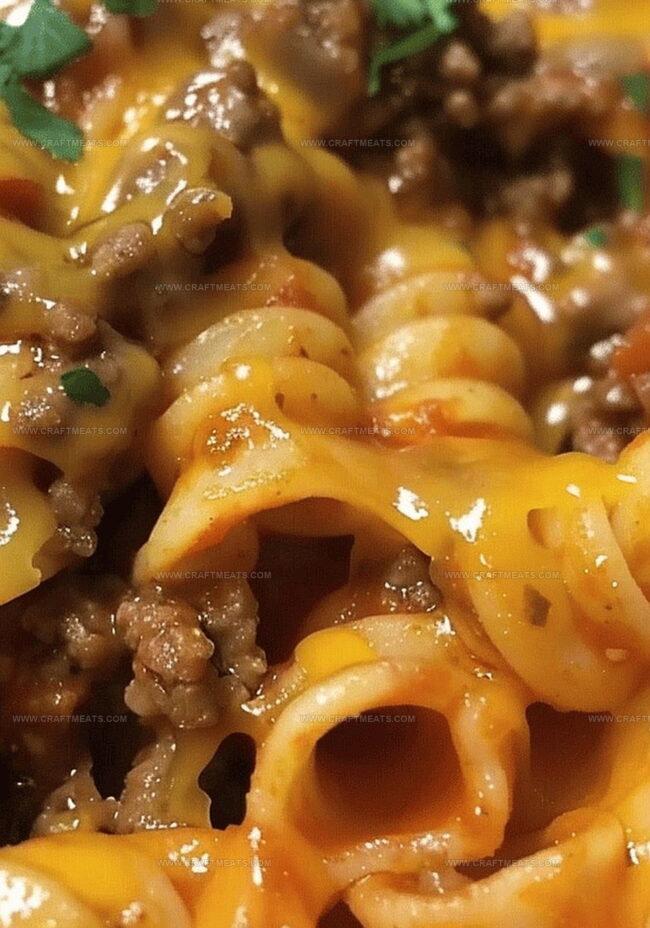 Cooking Steps for Cheesy Taco Fusion Dish