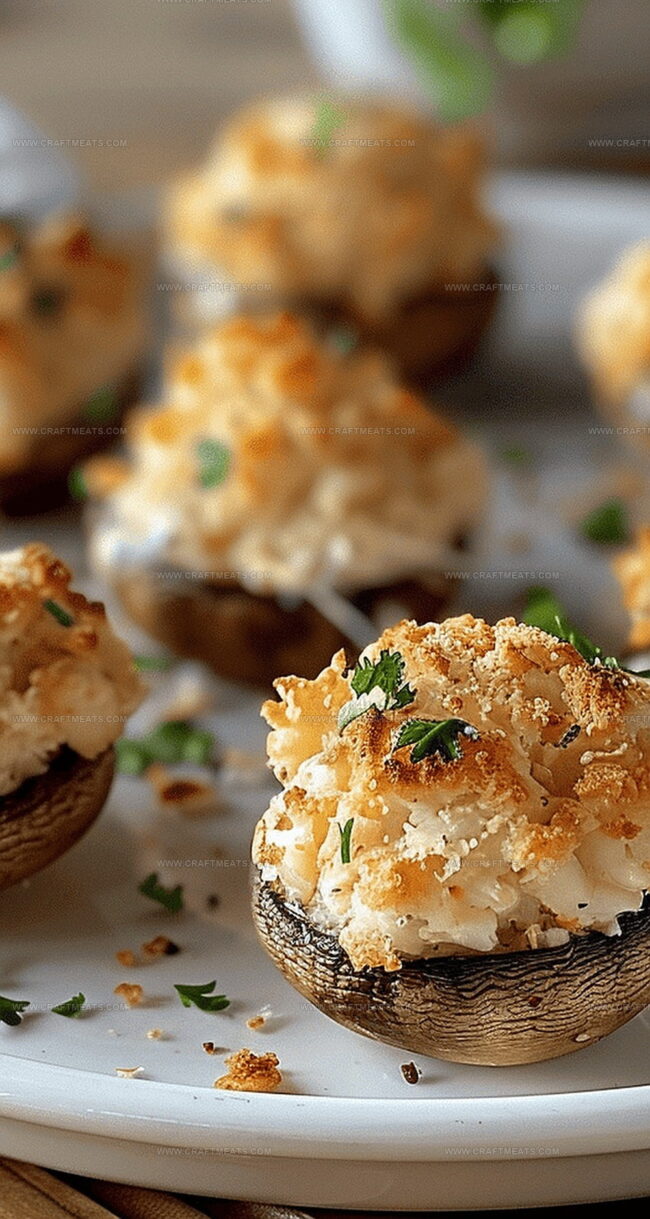 What Makes These Crab-Stuffed Mushrooms a Hit