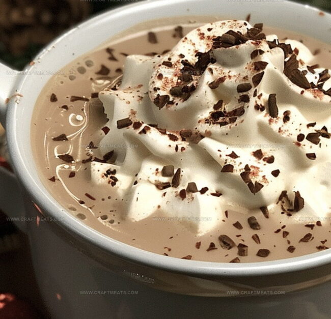 How To Mix Christmas Eve Creamy Crockpot Hot Chocolate