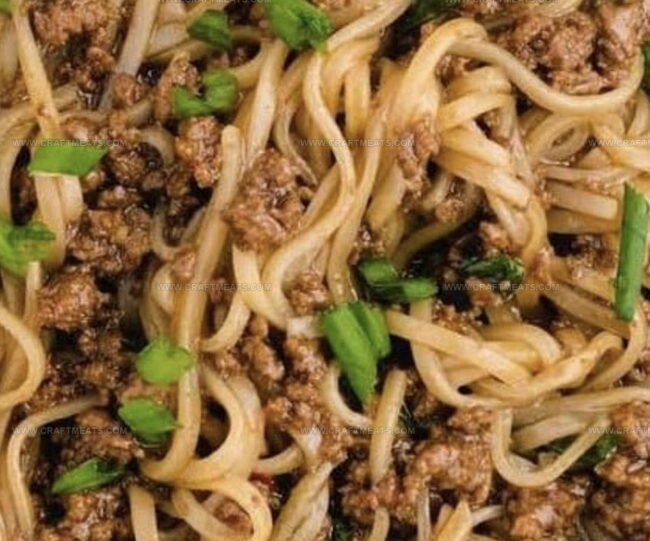 Easy Instructions For Mongolian Ground Beef Noodles