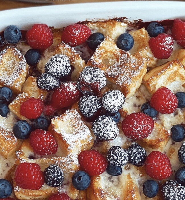 How To Bake Berry French Toast Casserole Fast